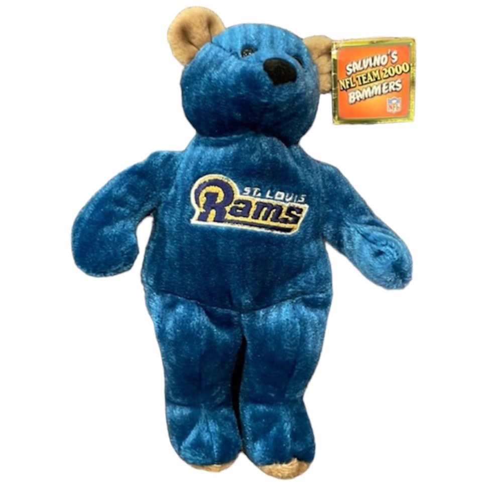 Salvino’s Bammers NFL Team 2000 St. Louis Rams Beanie Baby
